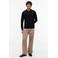 Tommy Hilfiger regular polo zwart