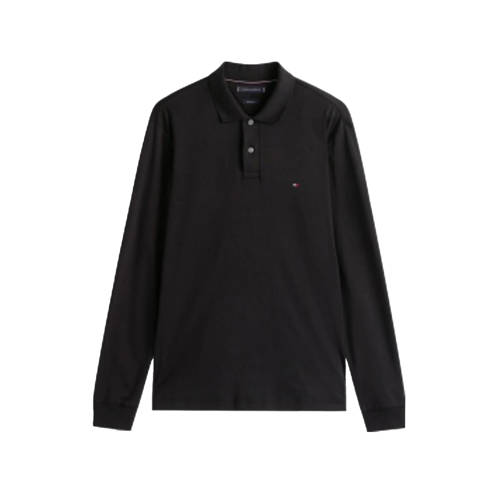 Tommy Hilfiger regular polo zwart afbeelding