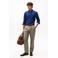 Tommy Hilfiger regular zakelijk overhemd donkerblauw