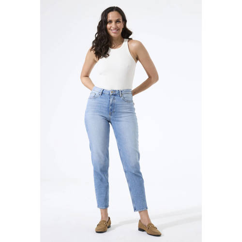 Garcia mom jeans light blue denim afbeelding