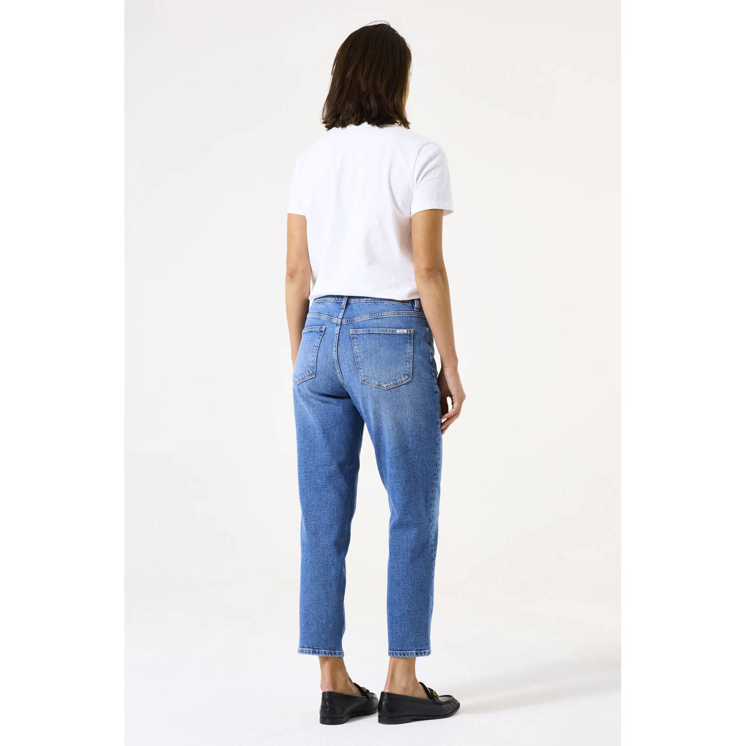 Garcia mom jeans light blue denim