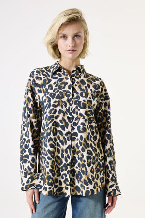 blouse bruin