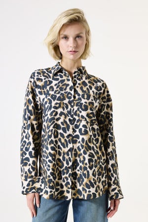 blouse bruin