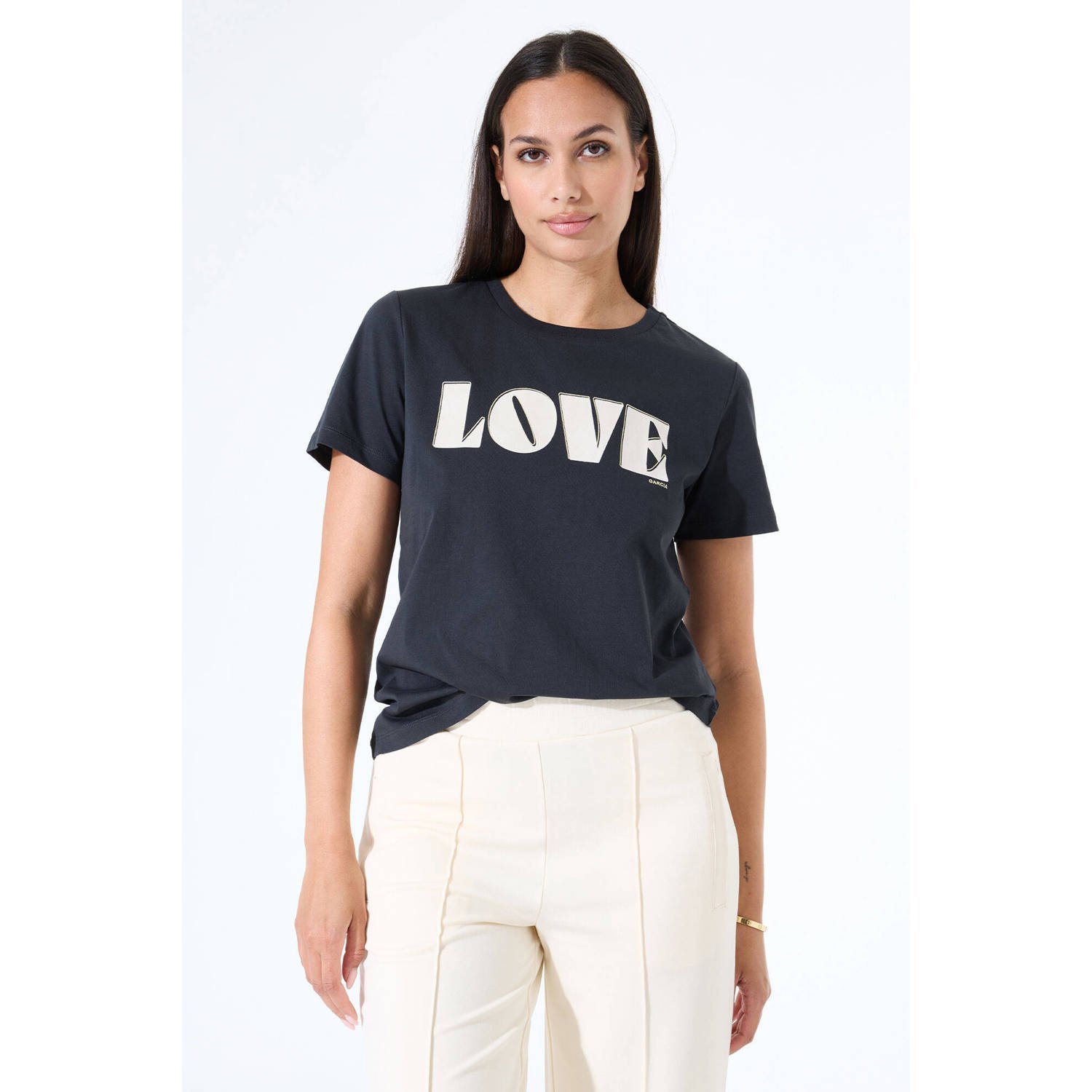 Garcia T-shirt grijs