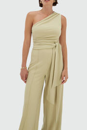 thumbnail: JOSH V fitted jumpsuit lichtgroen