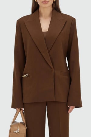 oversized blazer bruin