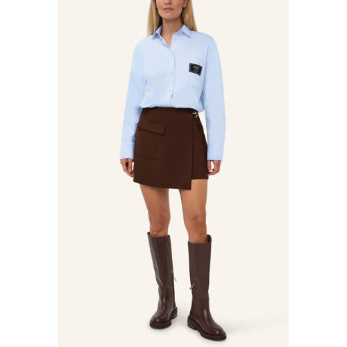JOSH V oversized blouse lichtblauw afbeelding