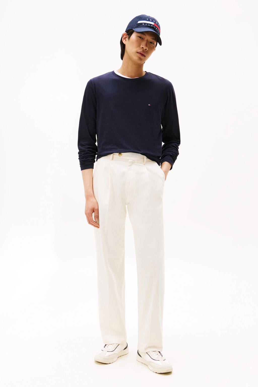 Tommy Hilfiger longsleeve donkerblauw
