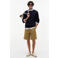 Tommy Hilfiger trui met kabels donkerblauw