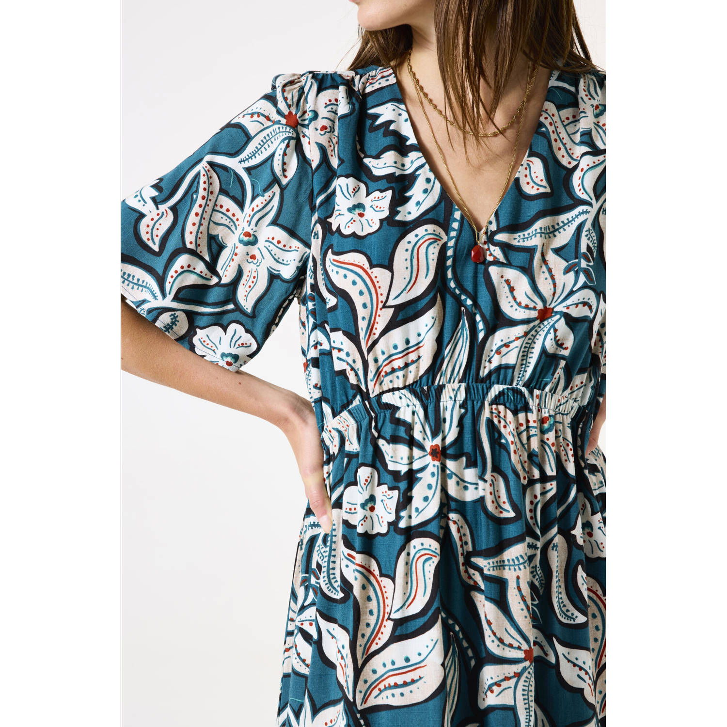 Garcia zomerjurk blauw