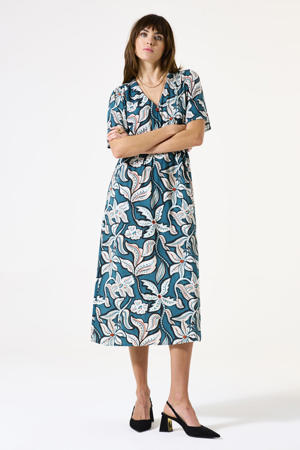 zomerjurk blauw