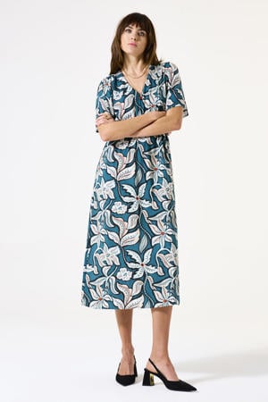 zomerjurk blauw