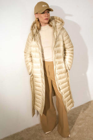 winterjas beige