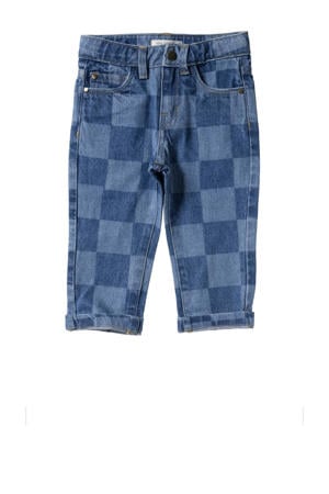 regular waist regular fit jeans light blue denim