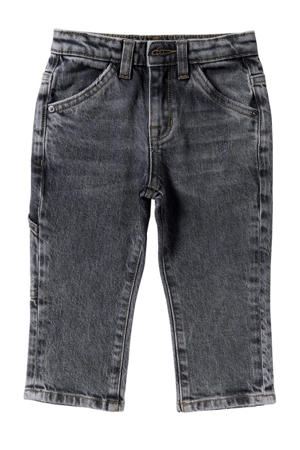 regular waist regular fit jeans grey denim