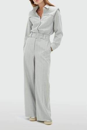 jumpsuit lichtgrijs wide leg