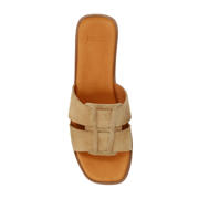 thumbnail: Manfield suède slippers beige