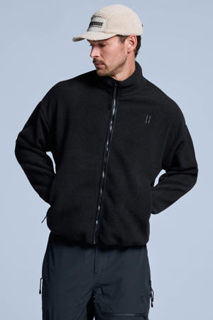 fleece jack Four Seasons zwart