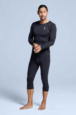 thermobroek 3/4 Merino zwart
