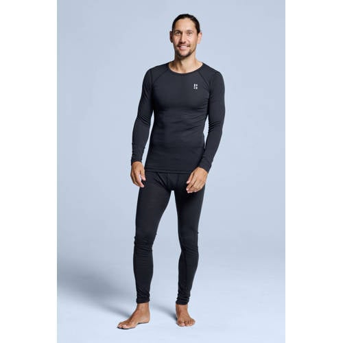 Poederbaas thermobroek Merino zwart afbeelding