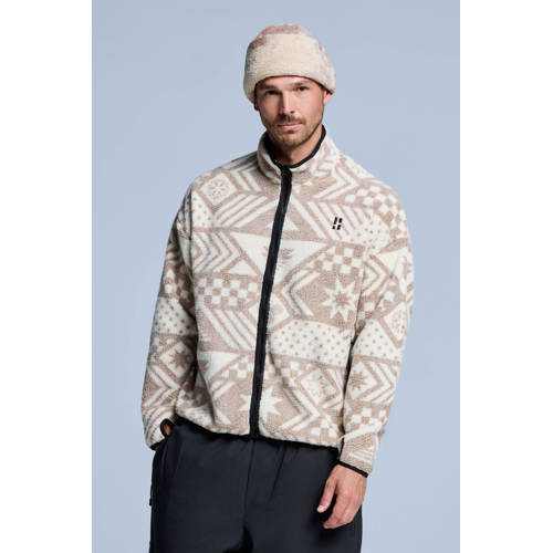Poederbaas fleece jack Four Seasons ecru afbeelding