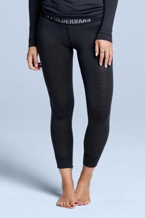 thermobroek Merino zwart