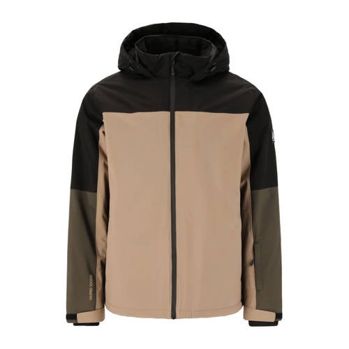 Whistler ski-jas Montill beige/zwart afbeelding