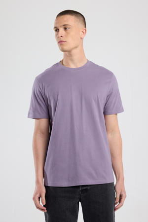 regular T-shirt paars