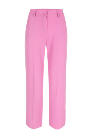 regular waist pantalon roze