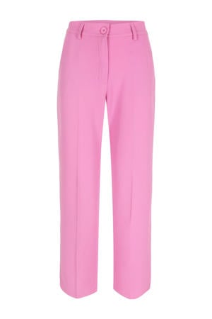 regular waist pantalon roze