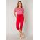 ES&SY relaxed regular waist broek rood