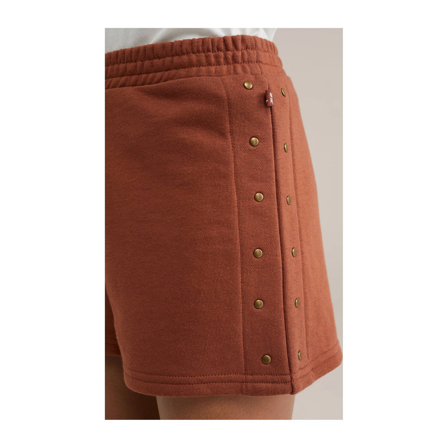 WE Fashion sweatshort roodbruin