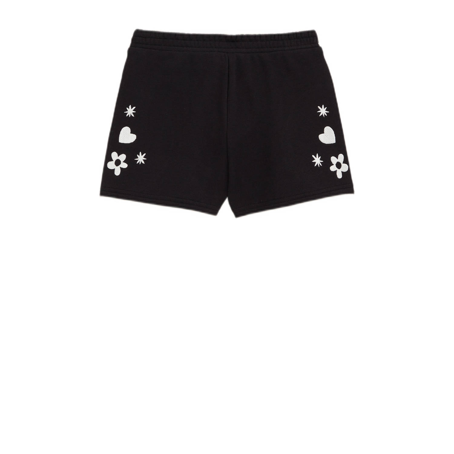 WE Fashion sweatshort zwart