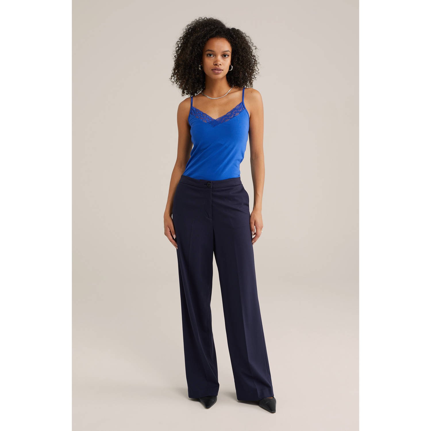 WE Fashion singlet blauw