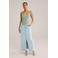 WE Fashion singlet met kant - lichtgroen