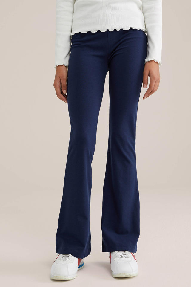 Adorel Meisjes Leggings Gevoerde Dikke Broek Katoen 2-Pack Zwart & Donkergrijs 140-146 EU (Fabrikant Maat 150