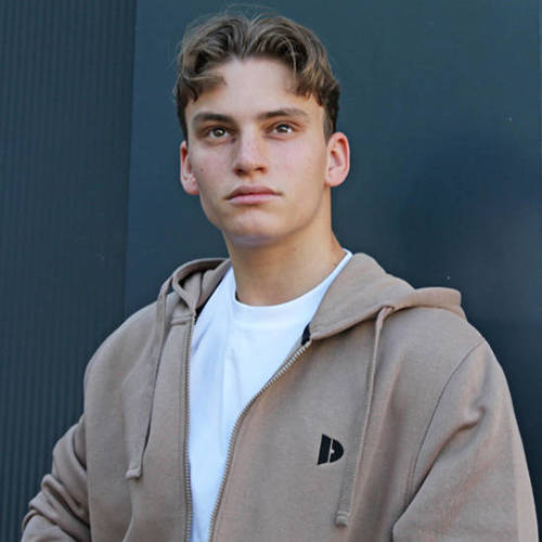 Donnay sportvest Bruce taupe afbeelding