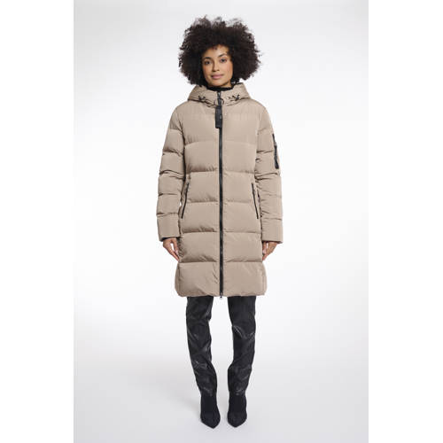 Rino & Pelle gewatteerde jas beige afbeelding