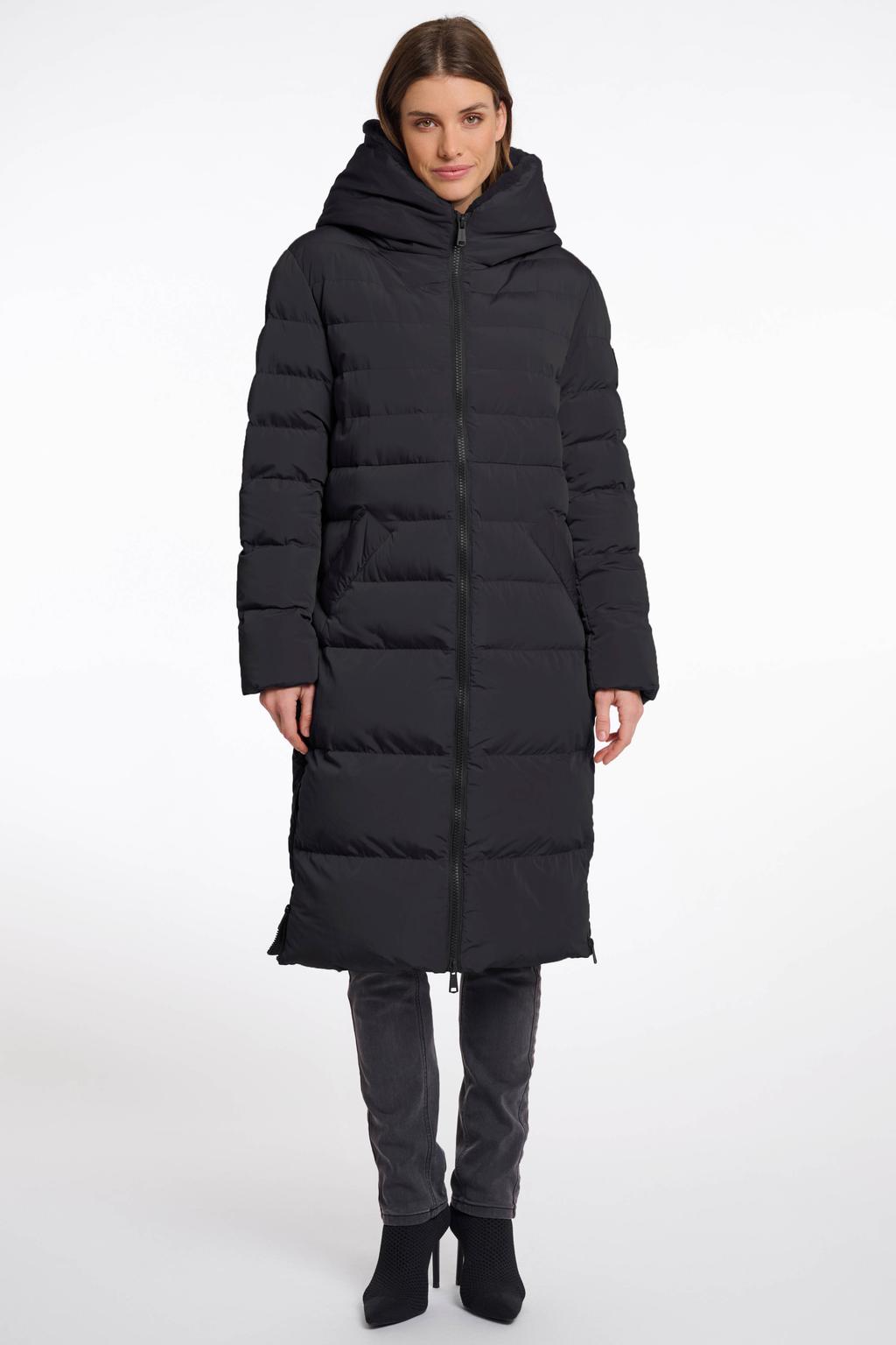 Rino & Pelle winterjas zwart