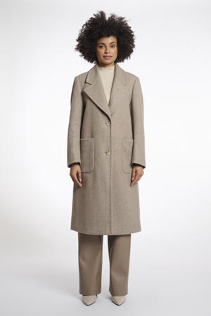 manteljas beige