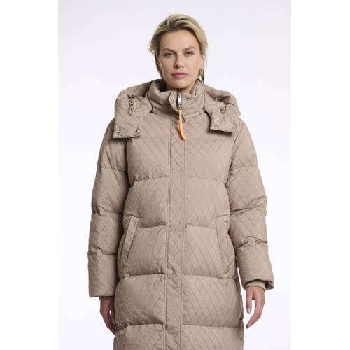 Rino & Pelle gewatteerde jas beige afbeelding