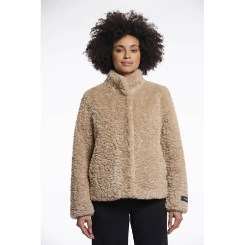 Rino & Pelle teddy jas beige afbeelding