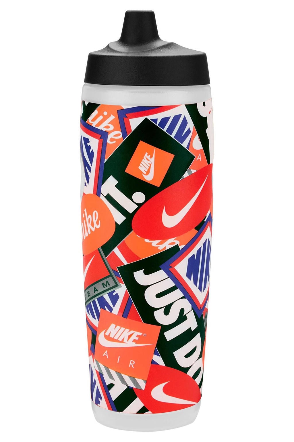 Nike bidon 700 ml Refuel Bottle Graphic wit/multi