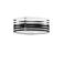 Nike haarbandjes Flex Classic Slim - zwart/wit (set van 6)