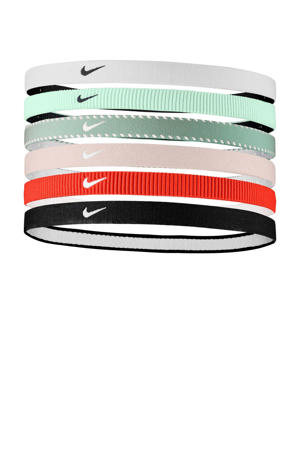 haarbandjes Flex Classic - mintgroen/multi (set van 6)