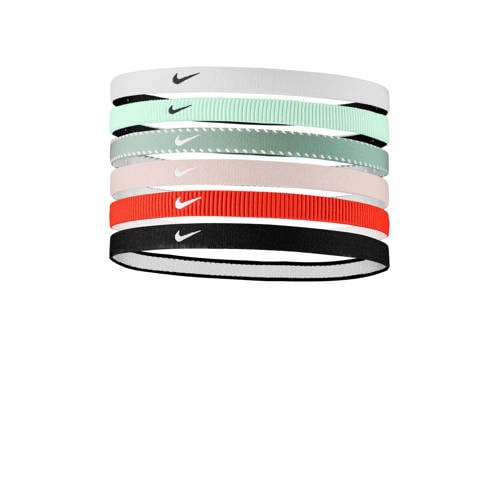 Nike haarbandjes Flex Classic - set van 6 mintgroen/multi afbeelding
