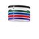 Nike haarbandjes Flex Classic - blauw/multi (set van 6)