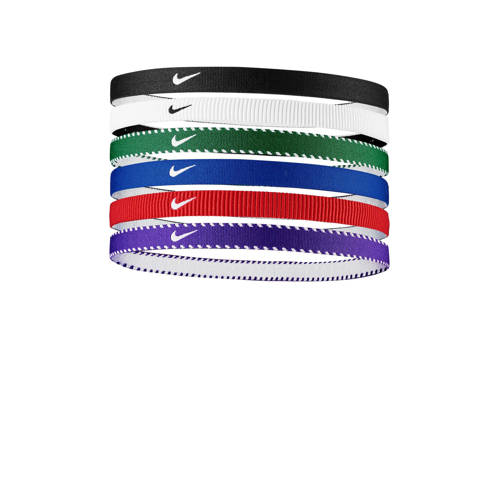 Nike haarbandjes Flex Classic - set van 6 blauw/multi afbeelding