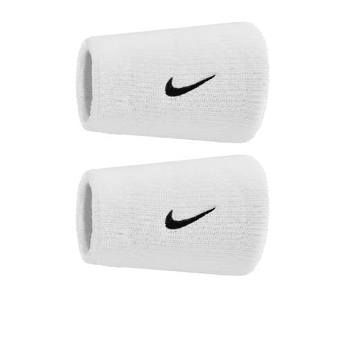 Nike polsbandjes - set van 2 Swoosh Classic Doublewide wit afbeelding