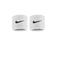 Nike polsbandjes - Swoosh Classic wit (set van 2)